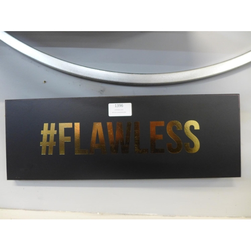 1356 - A Flawless gold foil plaque (1863801)   #