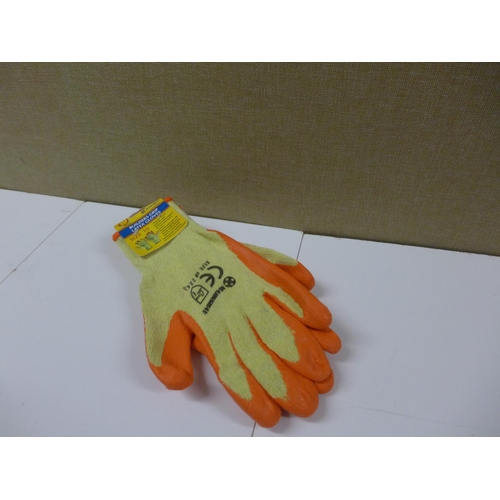 2163 - 3 Packs of 12 builders grip latex gloves (size 10) * this lot is subject to VAT