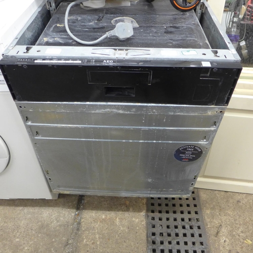 2278 - AEG integrated 600mm dishwasher