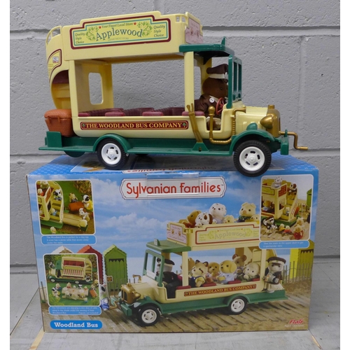 1175 - A Sylvanian Families Woodland Bus, boxed