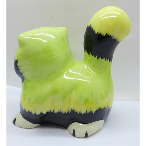 754 - Lorna Bailey Pottery - “Fluffy the Cat”, 18cm signed on the base