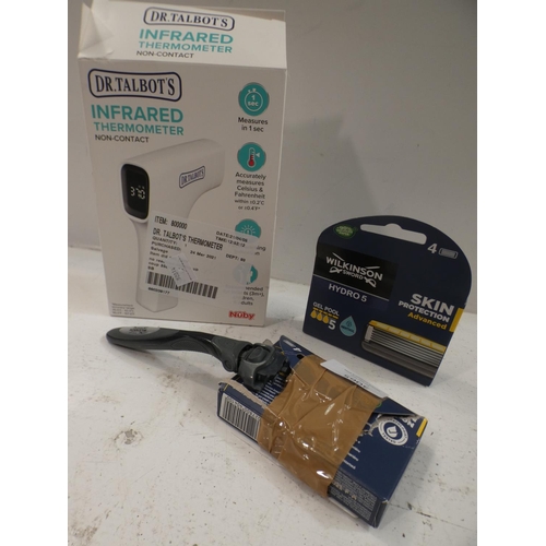 3065 - Wilkinson Hydro 5 Protect Razors and Dr. Talbot's Non-Contact Thermometer (224-162) * This lot is su... 