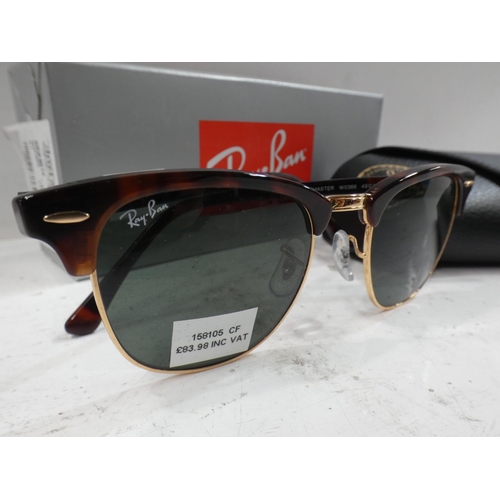 3080 - Rayban 3016 W0366 51X21 sunglasses  (224-138) * This lot is subject to VAT