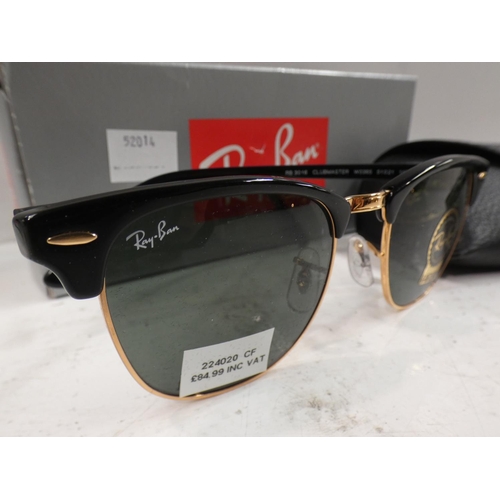 3081 - Rayban 3016 W0365 51X21 sunglasses   (224-143) * This lot is subject to VAT