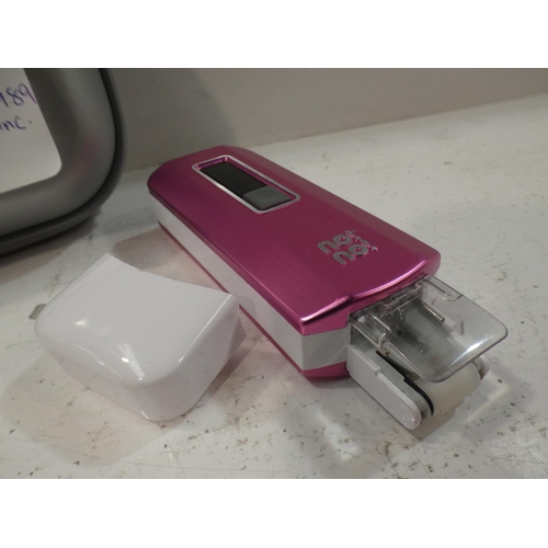 3100 - Nono Pro3 Pink Epilator (NNKP-PK3UK), RRP £149.91 + VAT            (224-10) * This lot is subject to... 