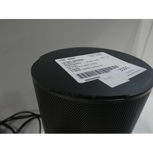 3101 - LG AI Thinq WK7 Speaker, RRP £119.99 + VAT            (223-42) * This lot is subject to VAT