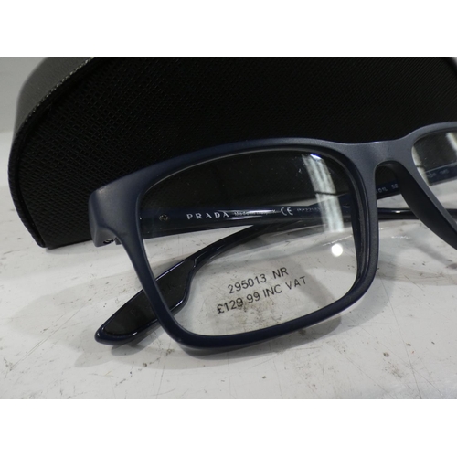 3118 - Pair of Prada Blue Glasses (PS 01LV TWY101), RRP £116.85 + VAT      (223-11) * This lot is subject t... 