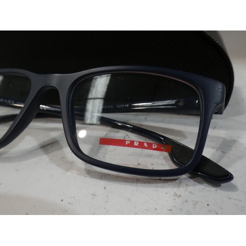 3118 - Pair of Prada Blue Glasses (PS 01LV TWY101), RRP £116.85 + VAT      (223-11) * This lot is subject t... 