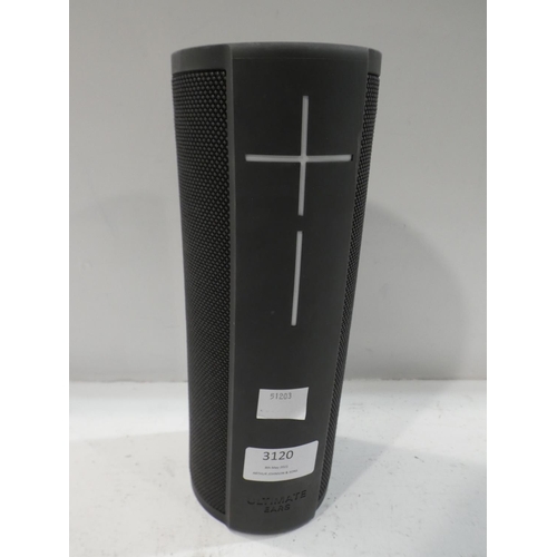 3120 - UE Megablast Wireless Speaker  (no charging lead) (984-000923), RRP £129.99 + VAT    (223-9) * This ... 