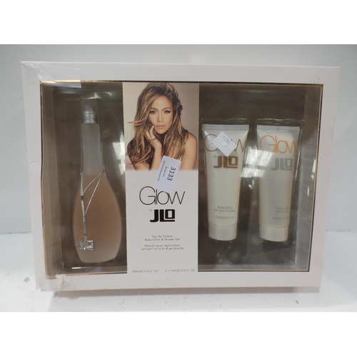 3133 - Jennifer Lopez Glow Gift Set       (223-93) * This lot is subject to VAT