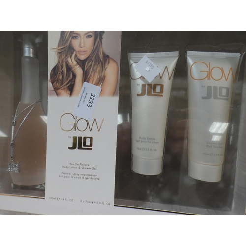 3133 - Jennifer Lopez Glow Gift Set       (223-93) * This lot is subject to VAT