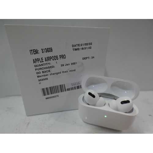 3136 - Apple Airpods Pro (MWP22ZM/A), RRP £189.99 + VAT         (223-98) * This lot is subject to VAT