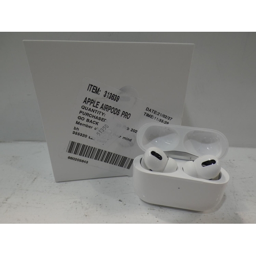 3141 - Apple Airpods Pro (MWP22ZM/A), RRP £189.99 + VAT         (223-98) * This lot is subject to VAT