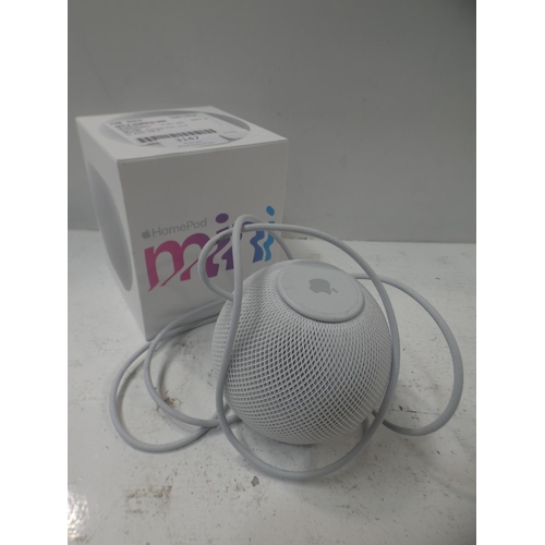 3147 - Apple White Homepod Mini Speaker (MY5H2B/A)       (223-220) * This lot is subject to VAT