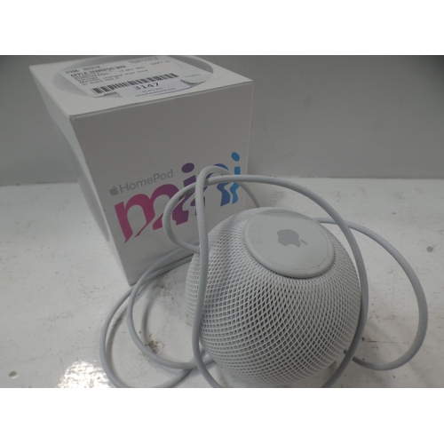 3147 - Apple White Homepod Mini Speaker (MY5H2B/A)       (223-220) * This lot is subject to VAT