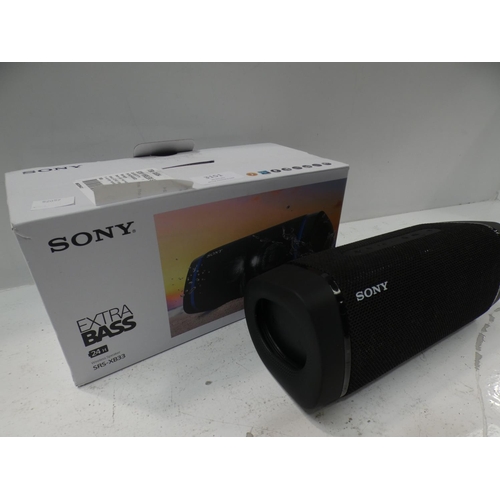 3151 - Sony Xb33 Wless Speaker   (224-186) * This lot is subject to VAT