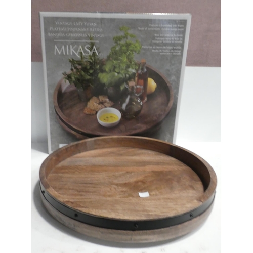 3162 - Mikasa Mango & Iron Vintage Lazy Susan (223-143) * This lot is subject to VAT