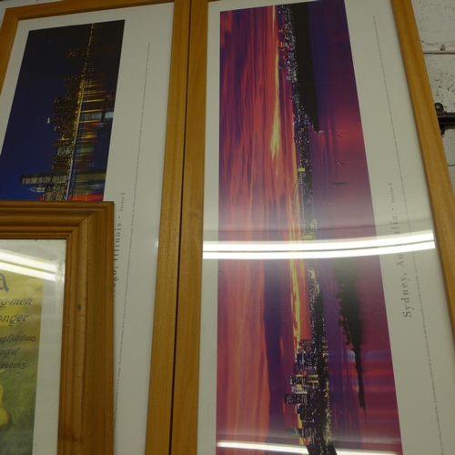 2108 - 3 framed prints