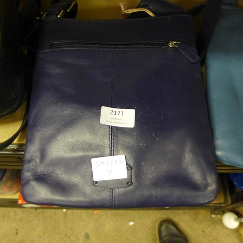 2171 - Dark blue Radley handbag