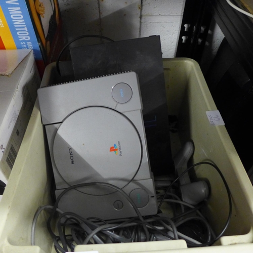 2218 - Playstation One/Two consoles