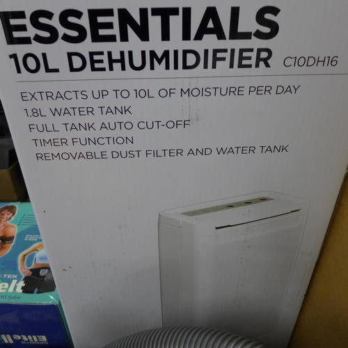 2242 - Curry Essentials 10l dehumidifer - boxed - W