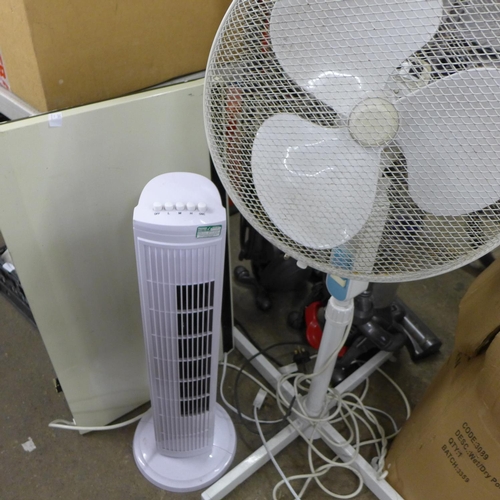 2245 - Two fans plus electric radiator