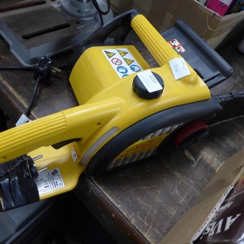 2252 - Al-ko electric chainsaw - no power cable