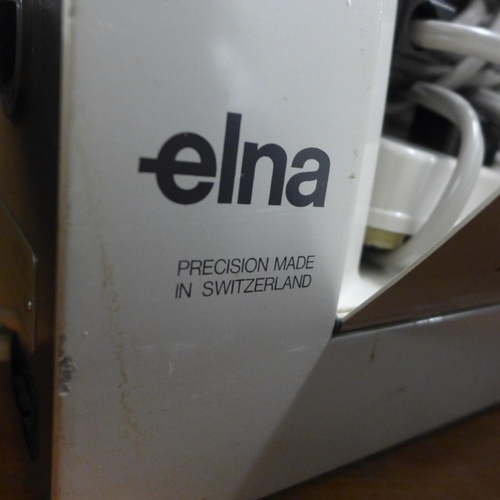 2258 - Elna Swiss sewing machine electric - W