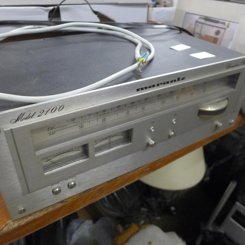 2262 - Marantz model 2100 stereophonic tuner