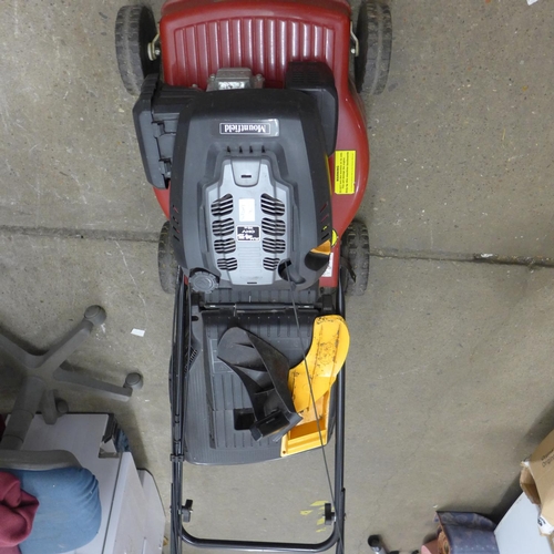 2284 - Mountfield SP454 petrol self propelled lawn mower with collector - W