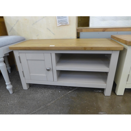 1630 - A Hampshire grey painted TV stand (KEL P27)  * This lot is subject to VAT