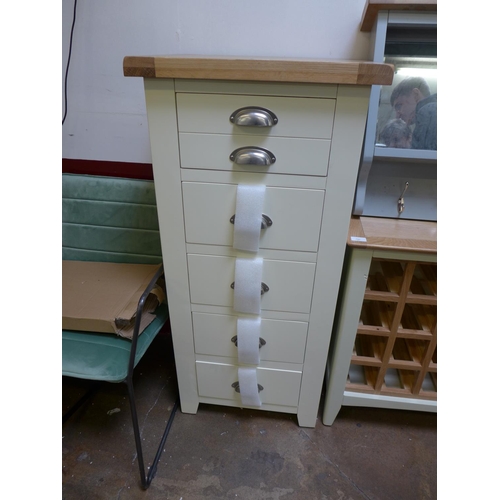 1645 - A Banbury ivory painted five drawer chest (BP-6DC-G)  * This lot is subject to VAT