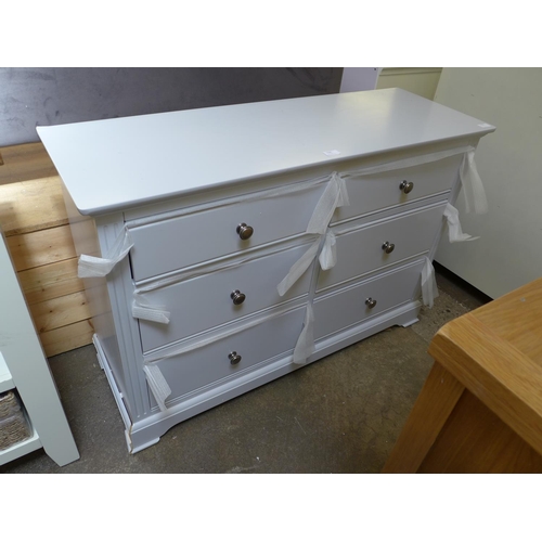 1700 - A Banbury grey painted six drawer chest (BP-6DC-G) * This lot is subject to VAT