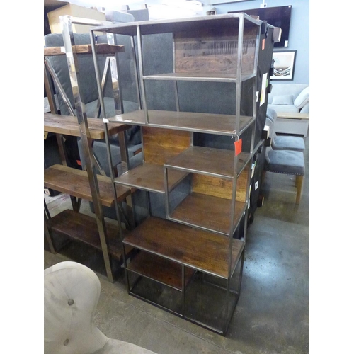 1765 - A fire shelving unit Damaged frame.