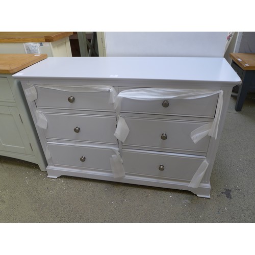 1749 - A Banbury grey six drawer chest (BP-DT-W)  * This lot is subject to VAT - damaged