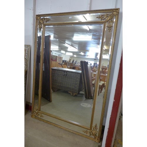 103 - A large French style gilt framed mirror, 194 x 136cms 
 (M24W202)   #