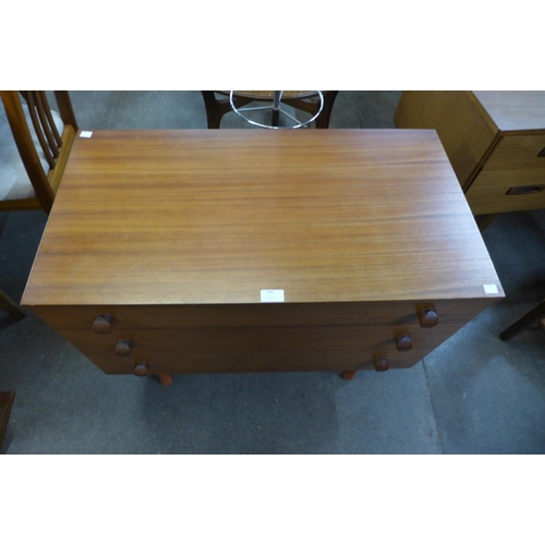 195 - An Avalon teak chest of drawers