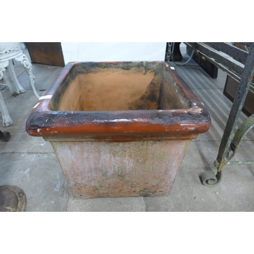 383 - A terracotta planter