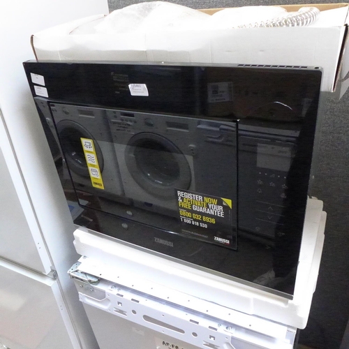 41 - Zanussi H459xW594xD404 Microwave, RRP £442 inc. VAT - damage to front * VAT will be added to the ham... 