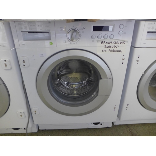 110 - CDA H825xW595xD540 Fully Integrated Washer (8kg), RRP £399 inc. VAT * VAT will be added to the hamme... 