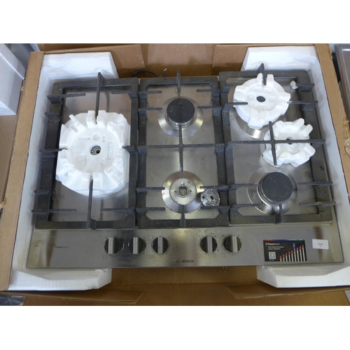 140 - Bosch  Gas 5 Burner Hob With Flameselect-S/Steel H45xW750xD520 - model no.:- PCS7A5B90, RRP £529 inc... 