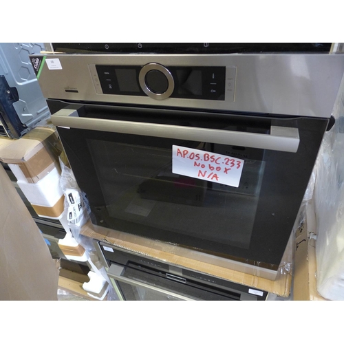 68 - Bosch  Home Connect Single Pyrolytic Oven - Stainless Steel H595xW595xD548 - model no.:- HBG6764S6B,... 