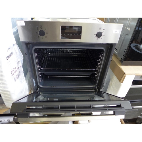 72 - Zanussi  Single Oven H589xW594xD568 - model no.:- ZOHNX3X1, RRP £385.5 inc. VAT * This lot is subjec... 