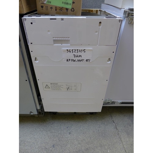 96 - Matrix  Fully Integrated Dishwasher H818xW448xD570 - model no.:- MW200, RRP £299 inc. VAT * This lot... 