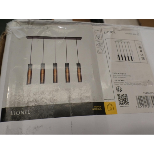 3144 - A Lucide Lionel 5-light ceiling light * This lot is subject to VAT