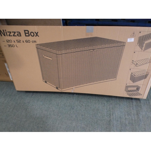 3164 - A 350l Nizza garden box (120cm x 52cm x 60cm) * This lot is subject to VAT