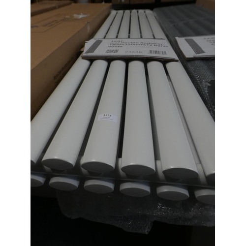 3173 - An Izar white double radiator (1800mm x 350mm) (12 bars) * This lot is subject to VAT