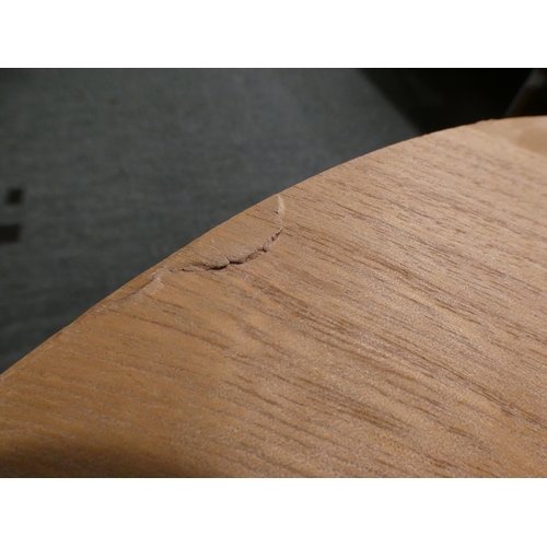 3193 - A lightwood nest of two coffee table * This lot is subject to VAT