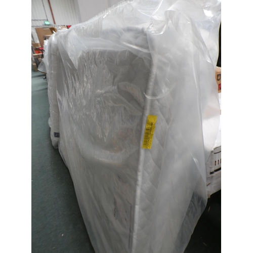 3235 - A 1000 pocket sprung double mattress * This lot is subject to VAT