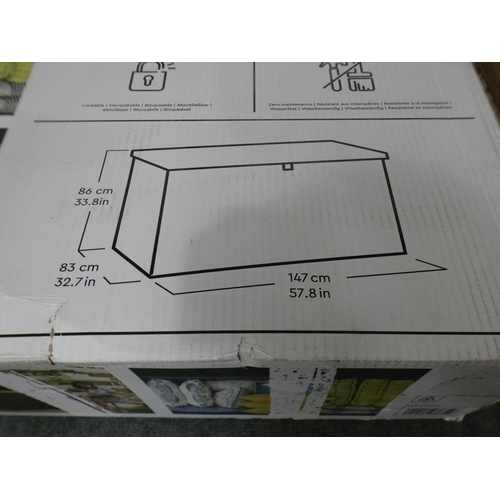 3251 - A Keter Ontario XXL garden storage box * This lot is subject to VAT
